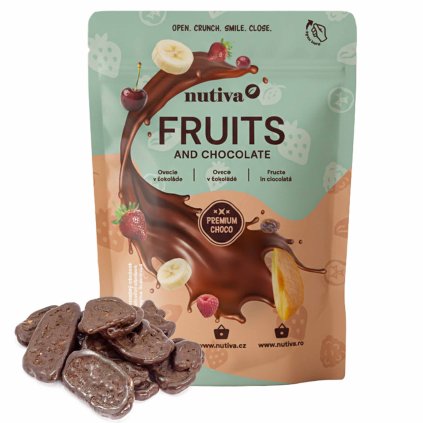 NUTIVA Banány v horkej čokoláde 200g