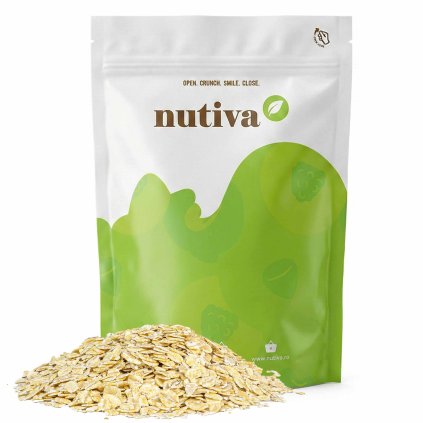 NUTIVA Jačmenné vločky 300g