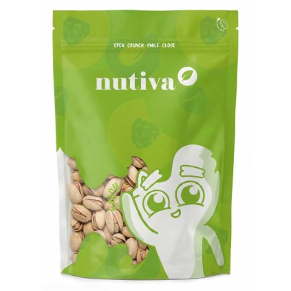 NUTIVA Pistácie nepražené nesolené 500g