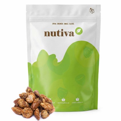 NUTIVA Mandle s medom a chilli 200g