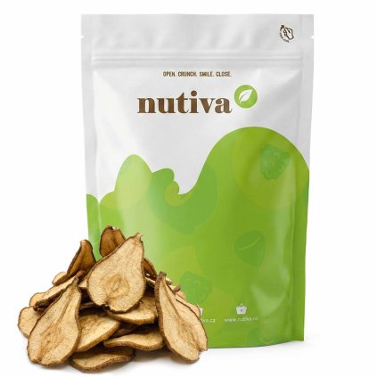 NUTIVA Hruškové chipsy 100g