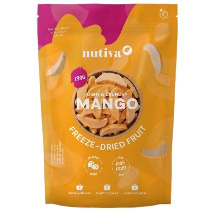 NUTIVA Lyofilizované mango 130g