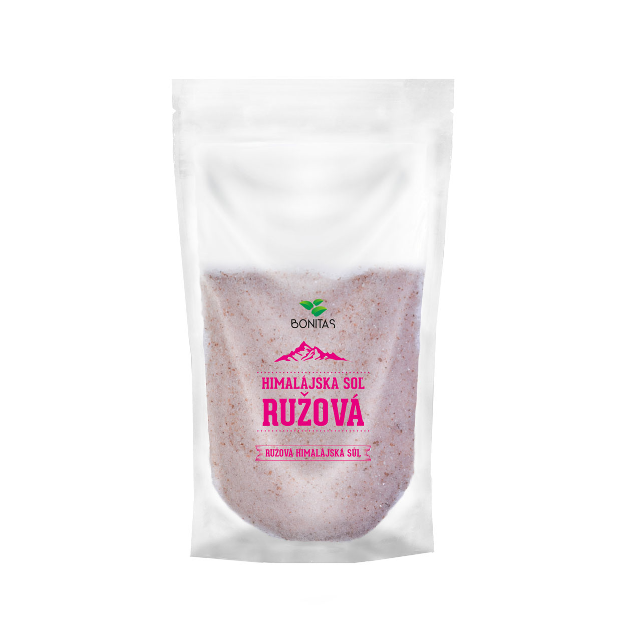 Bonitas Himalájská růžová sůl jemná 500g