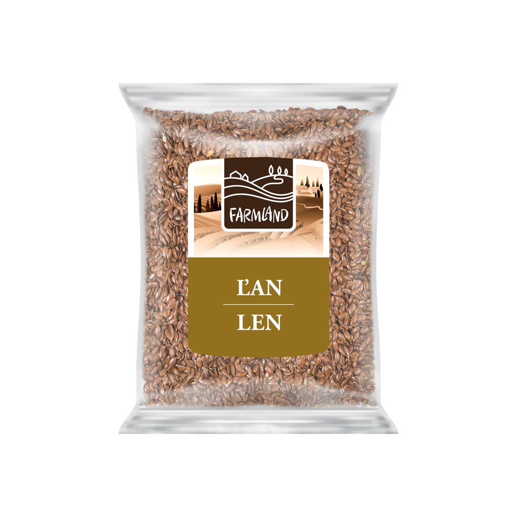 Len hnědý FARMLAND 100g