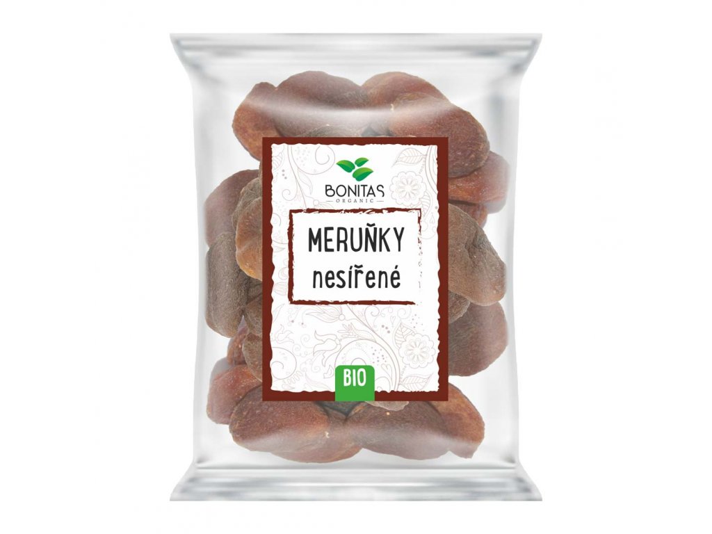 Bonitas Meruňky nesířené BIO 80 g