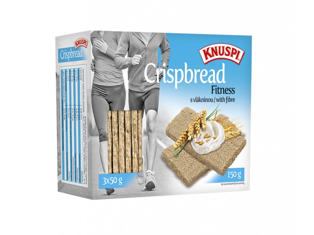 Knuspi Crispbread fitness s vlákninou 150g