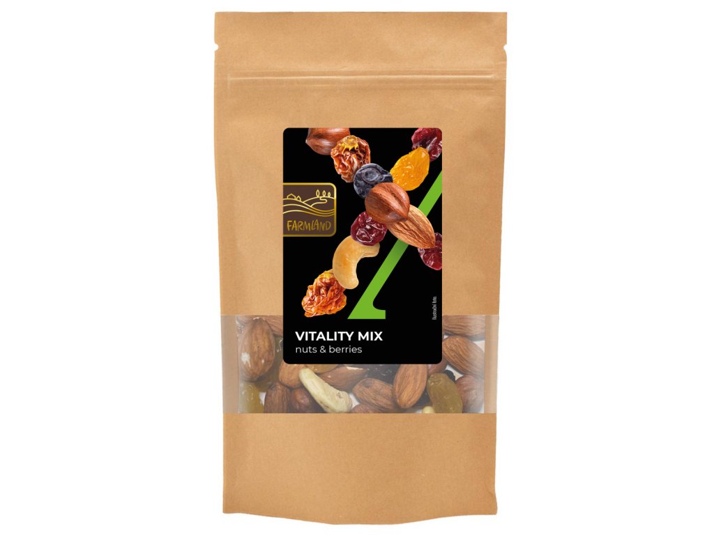 Vitality mix - směs ořechu a ovoce FARMLAND 200g