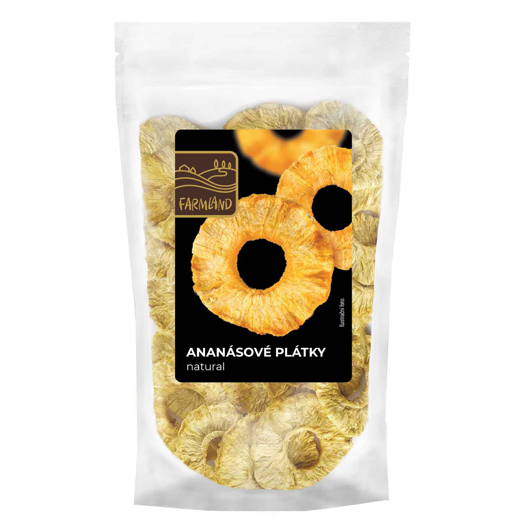 Ananas natural plátky FARMLAND 50g