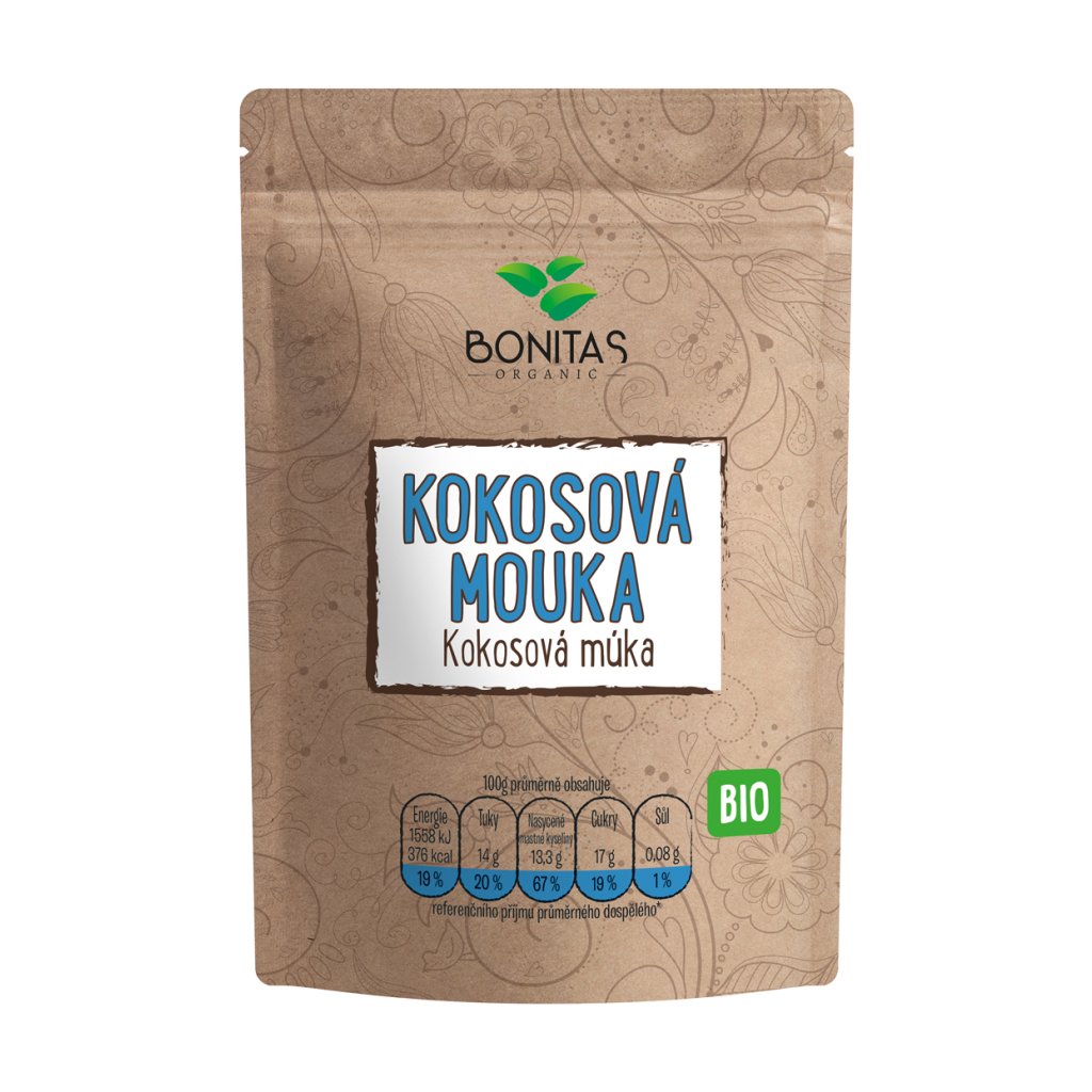 BIO kokosová mouka BONITAS 250g