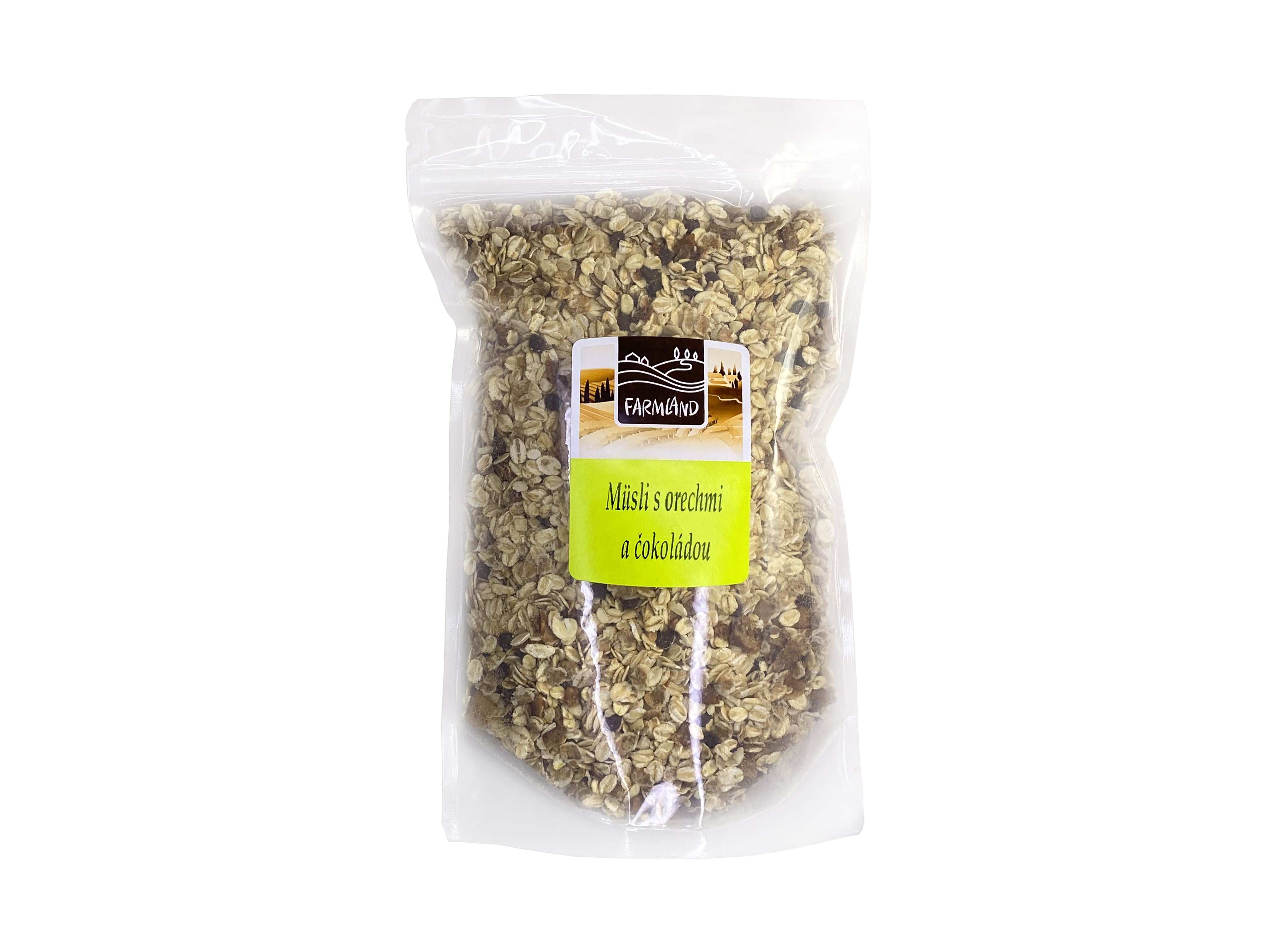 Müsli s ořechy a čokoládou FARMLAND 500g