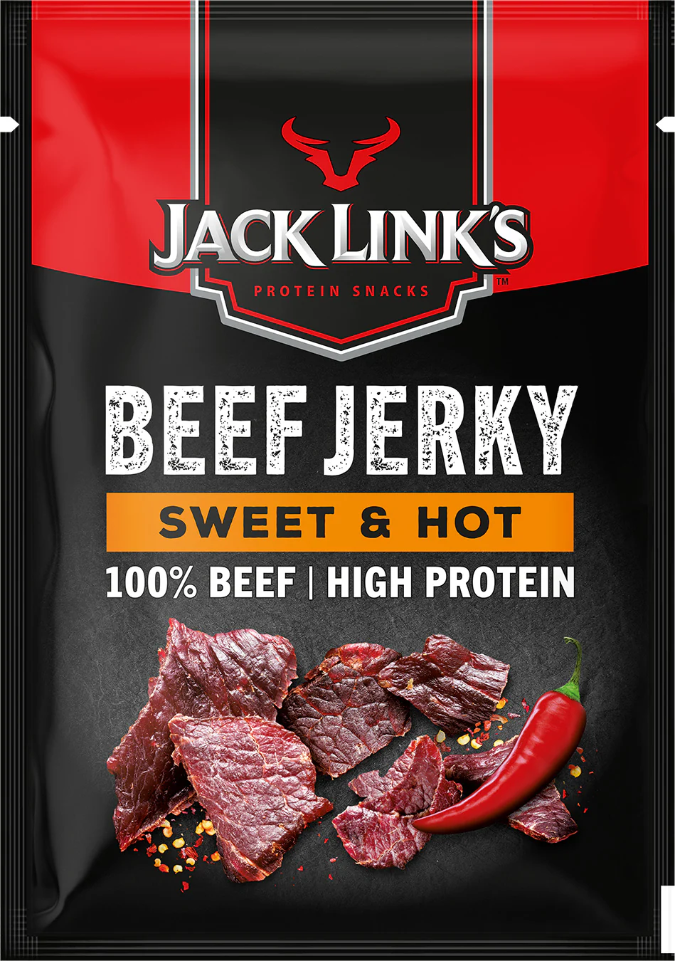 JACK LINK´S Sušené hovězí maso Sweet & Hot 60g