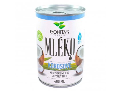 BIO kokosové mléko BONITAS 400ml