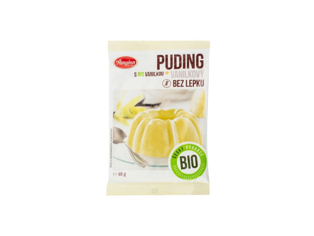 BIO Pudink vanilkový bezlepkový AMYLON 40g