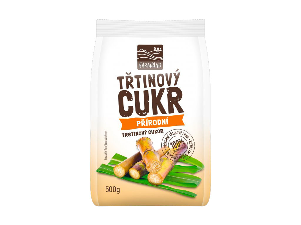 Třtinový cukr FARMLAND 500g