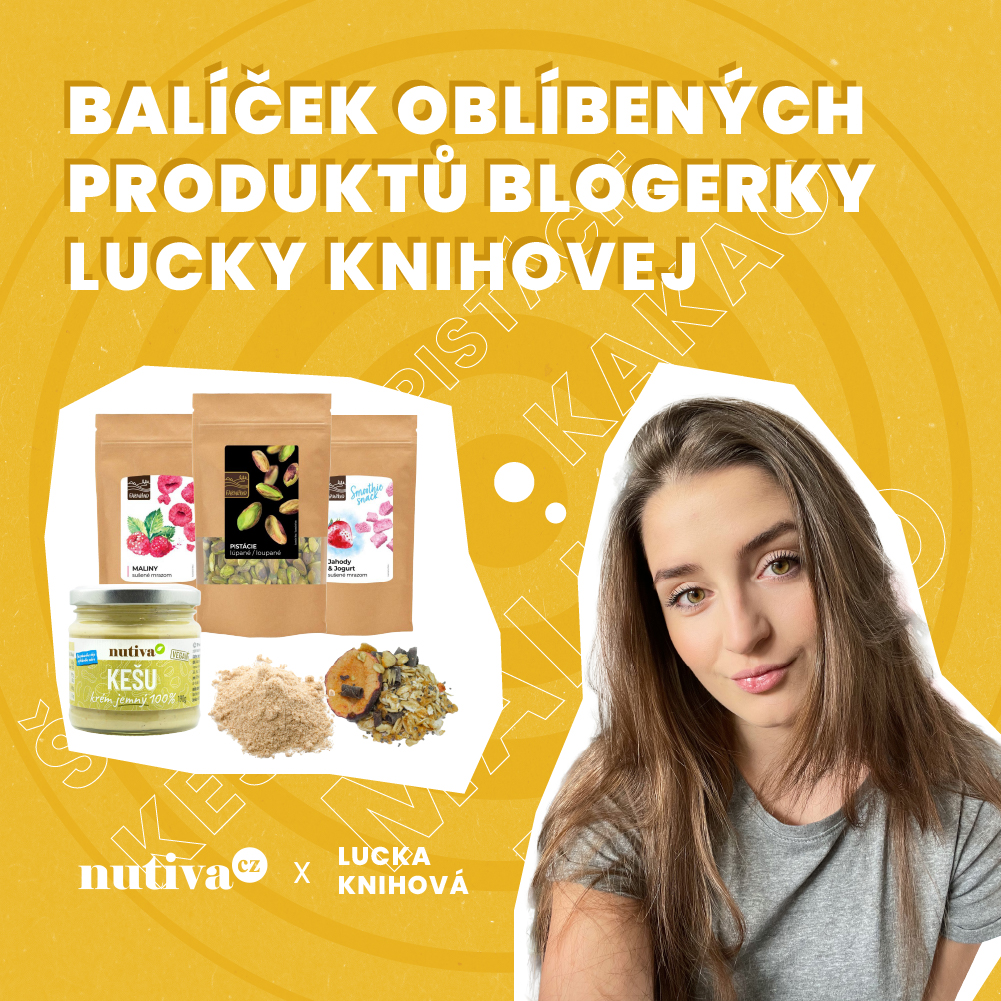 Balíček oblíbených produktů blogerky Lucky Knihové