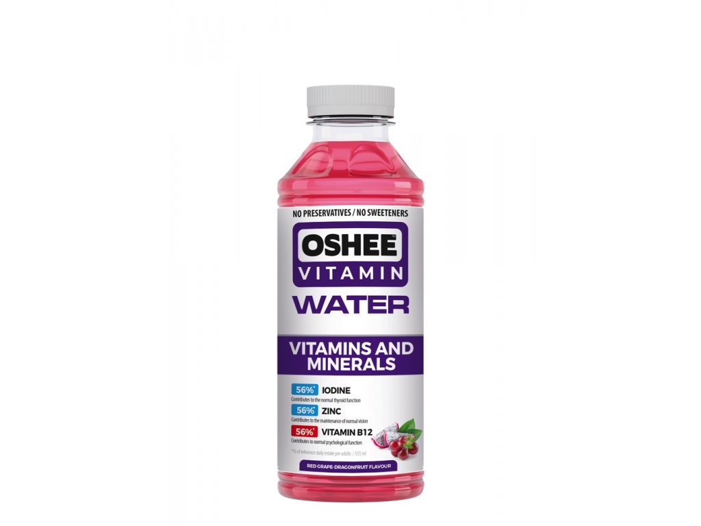 Vitamínová voda s vitamíny a minerály OSHEE 555 ml