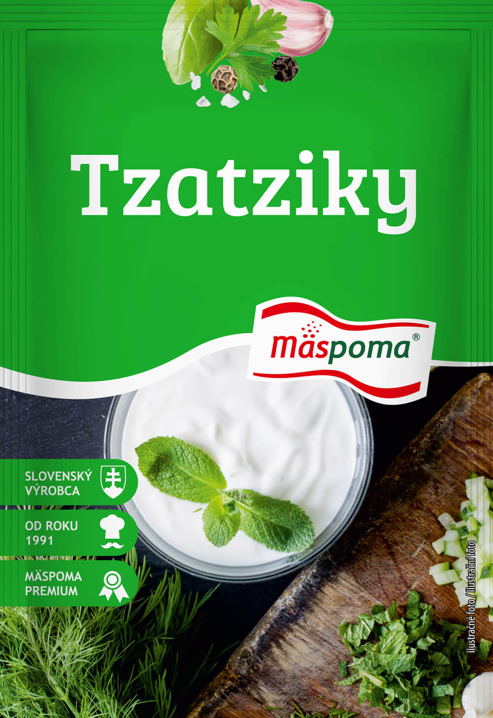 Kořenící směs tzatziki MÄSPOMA 25g