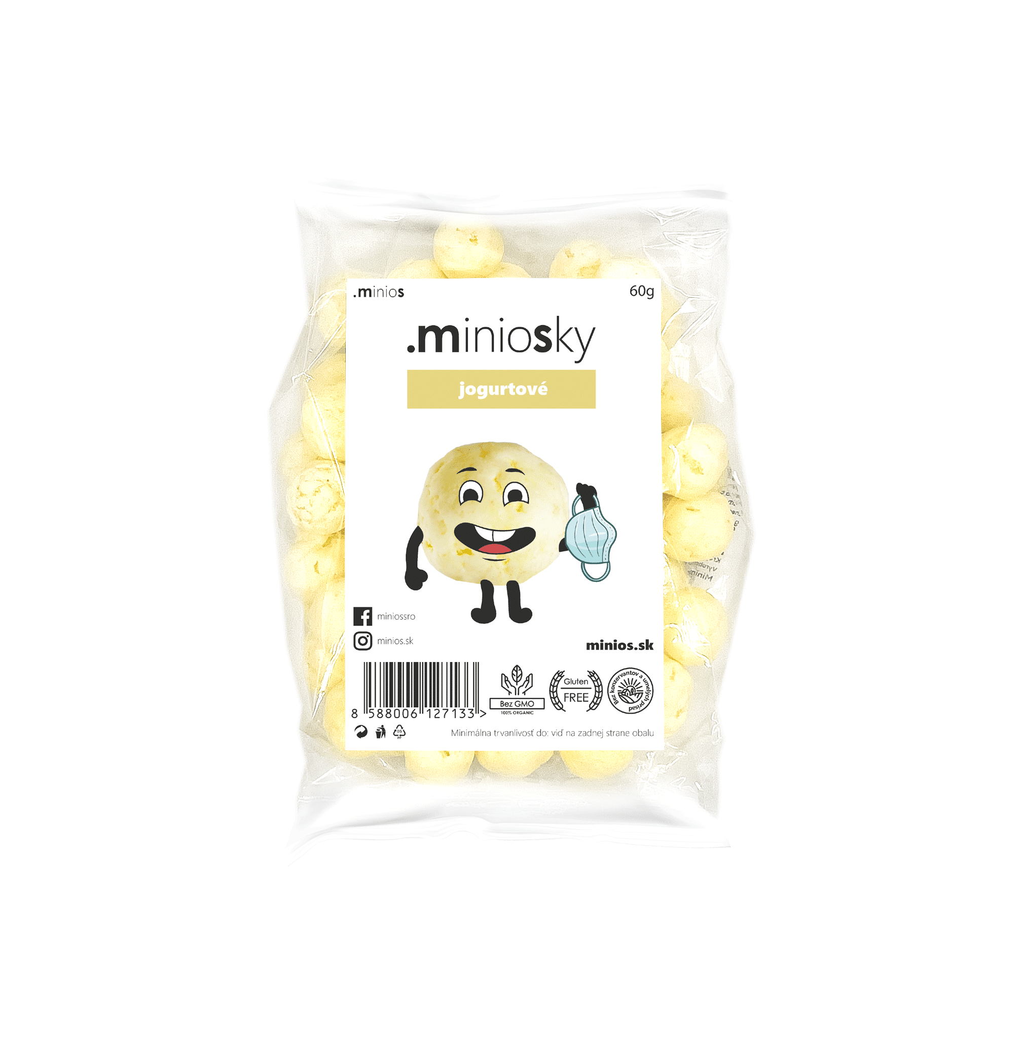 Kukuřičné křupky jogurtové MINIOS 60g