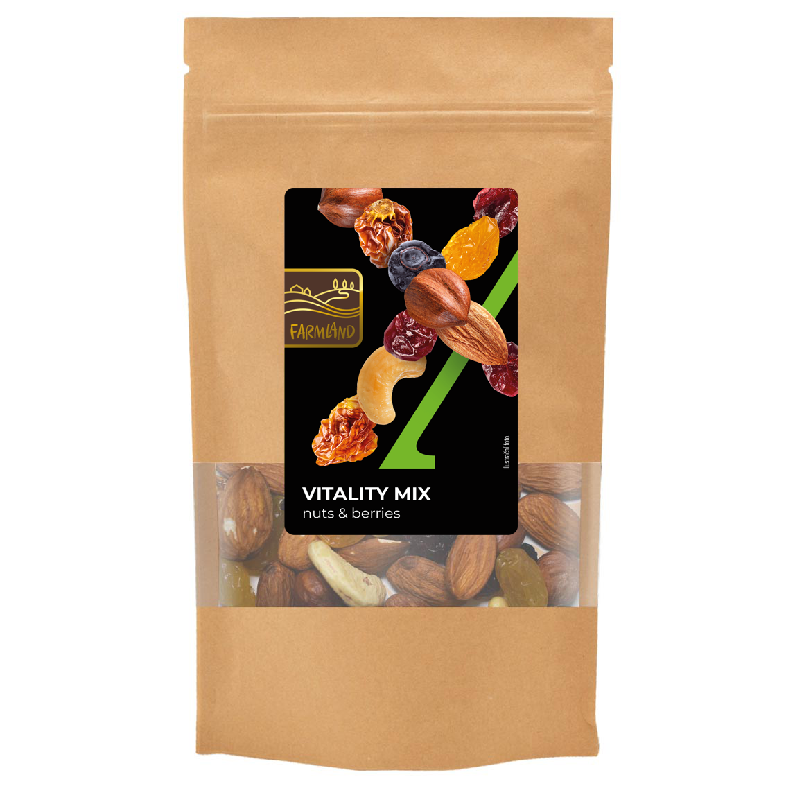Vitality mix - směs ořechu a ovoce FARMLAND 1kg