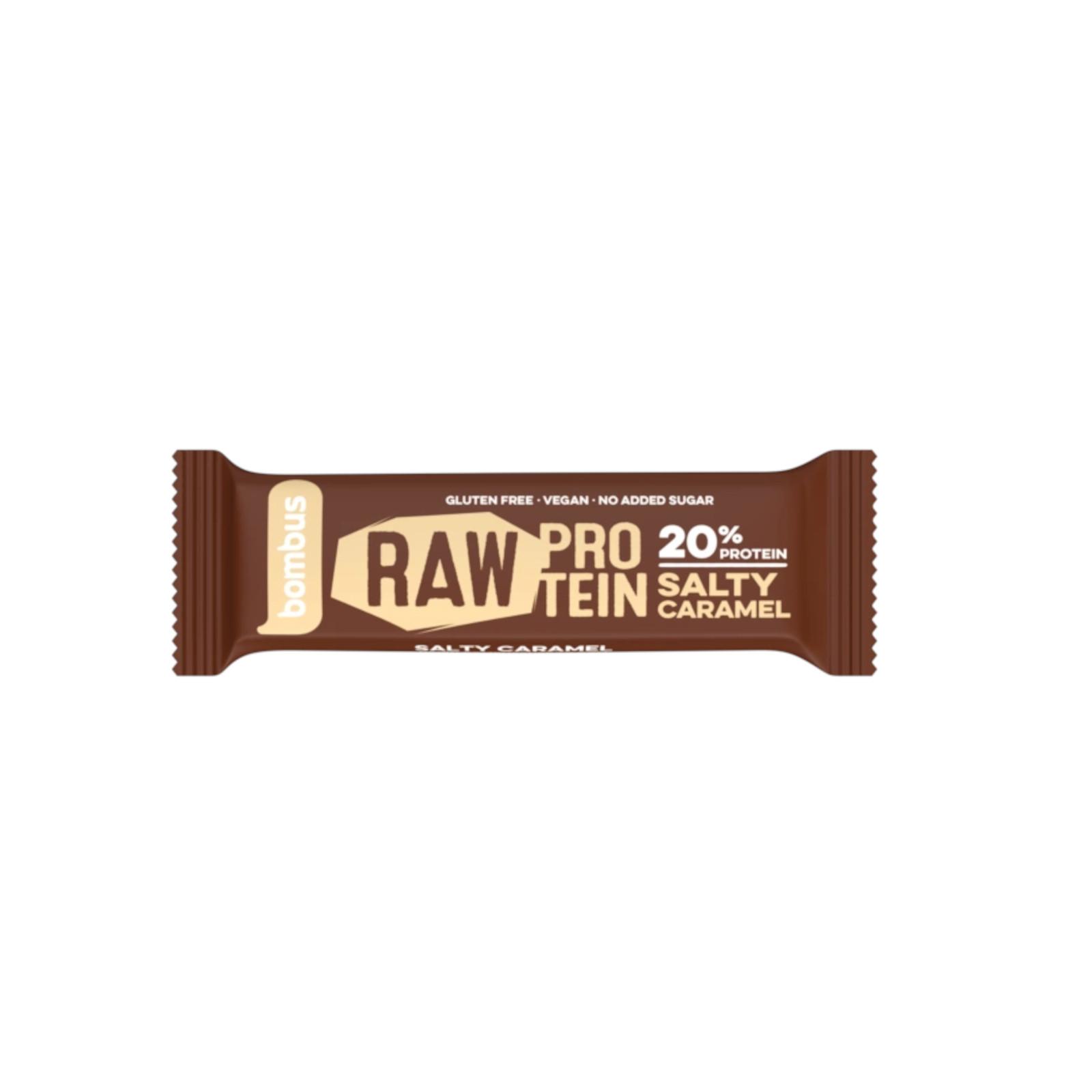 BOMBUS RAW PROTEIN Salty caramel 50g