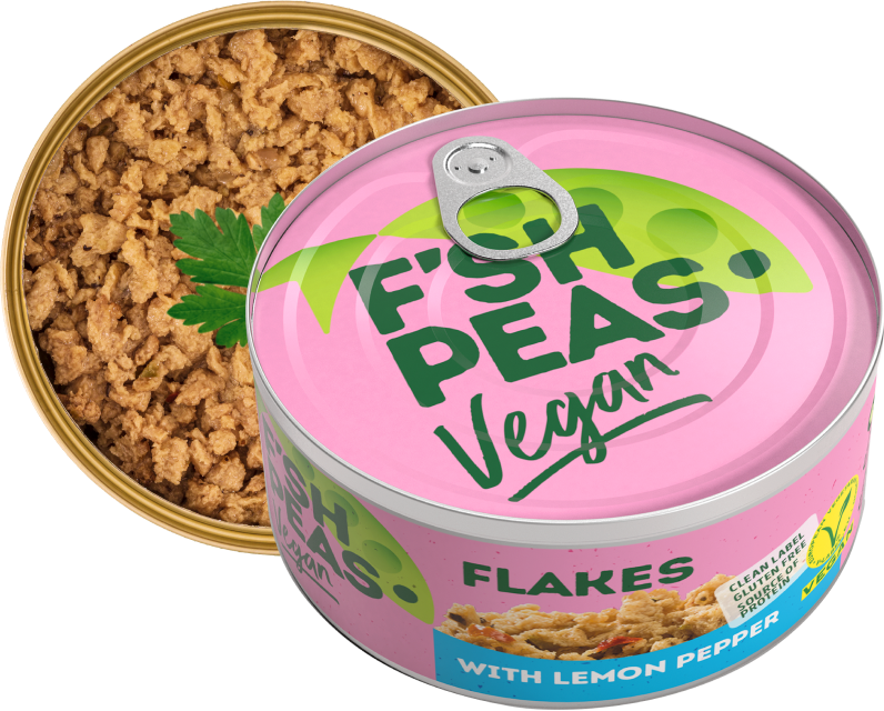 KARAVELA FISH PEAS Veganské ,,tuňákové” kousky s citronovým pepřem 140g