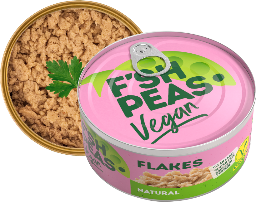 KARAVELA FISH PEAS Veganské ,,tuňákové” kousky natural 140g