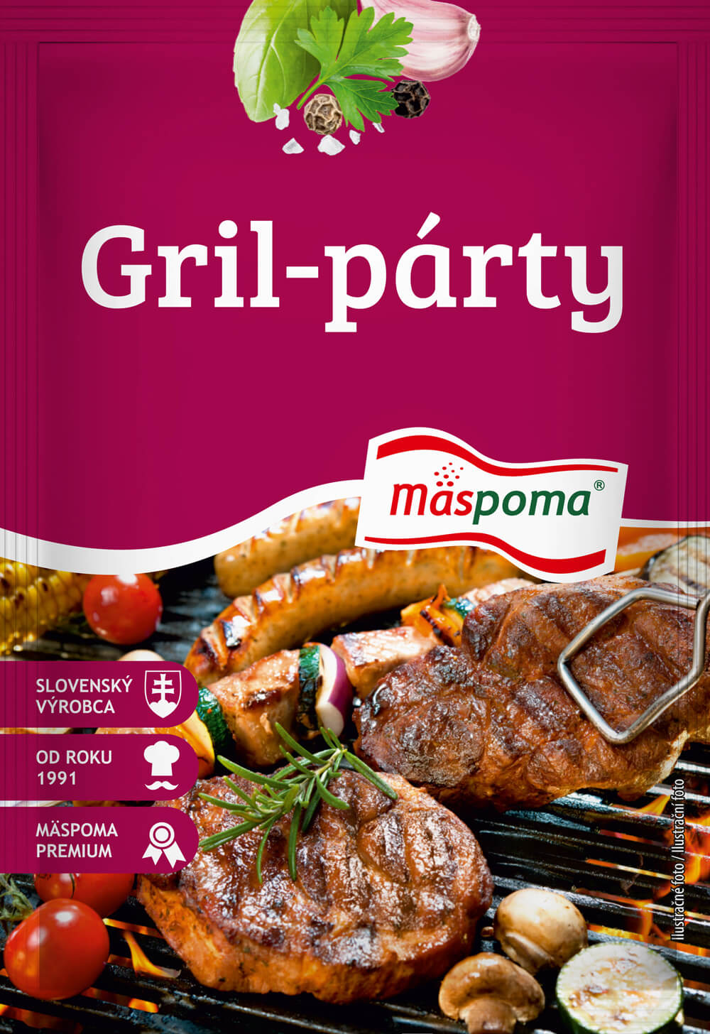 MÄSPOMA Gril party kořenící sůl 25g