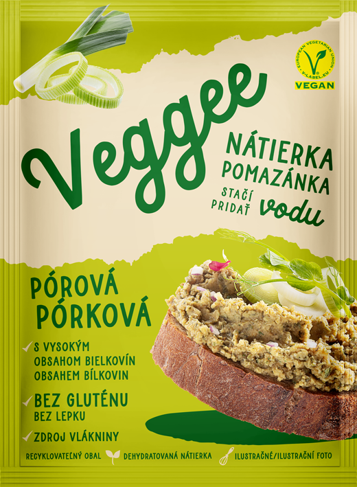 MÄSPOMA Veggee pomazánka pórková 65g