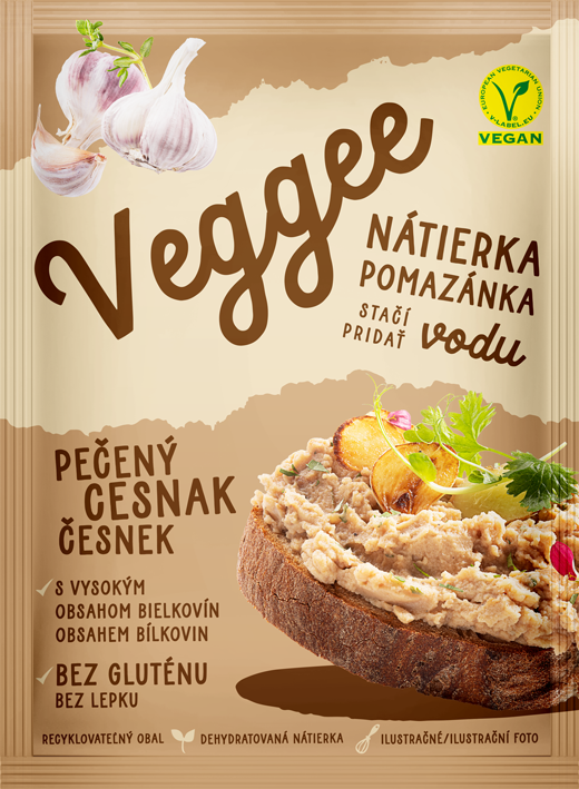 MÄSPOMA Veggee pomazánka z pečeného česneku 65g