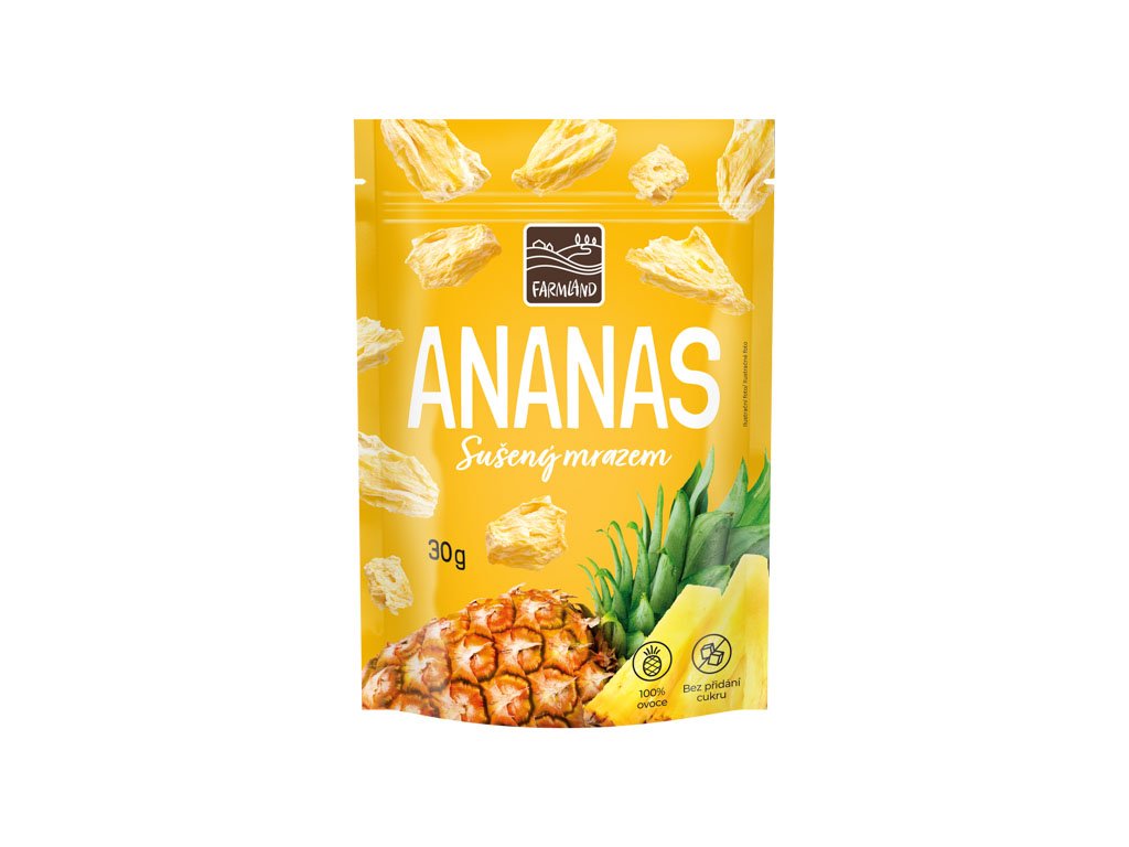 FARMLAND Ananas sušený mrazem 30g