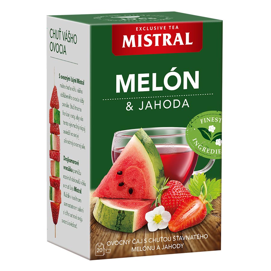 MISTRAL Ovocný čaj Meloun a jahoda 40g