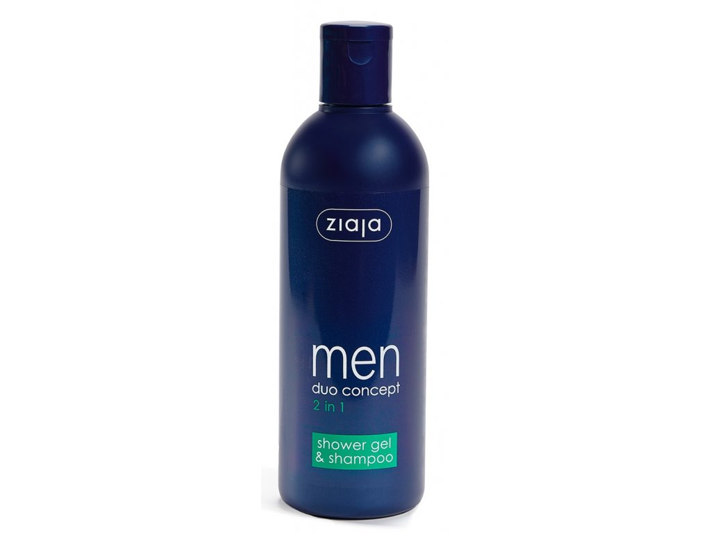 ZIAJA 2v1 sprchový gel a šampon pro muže 300ml