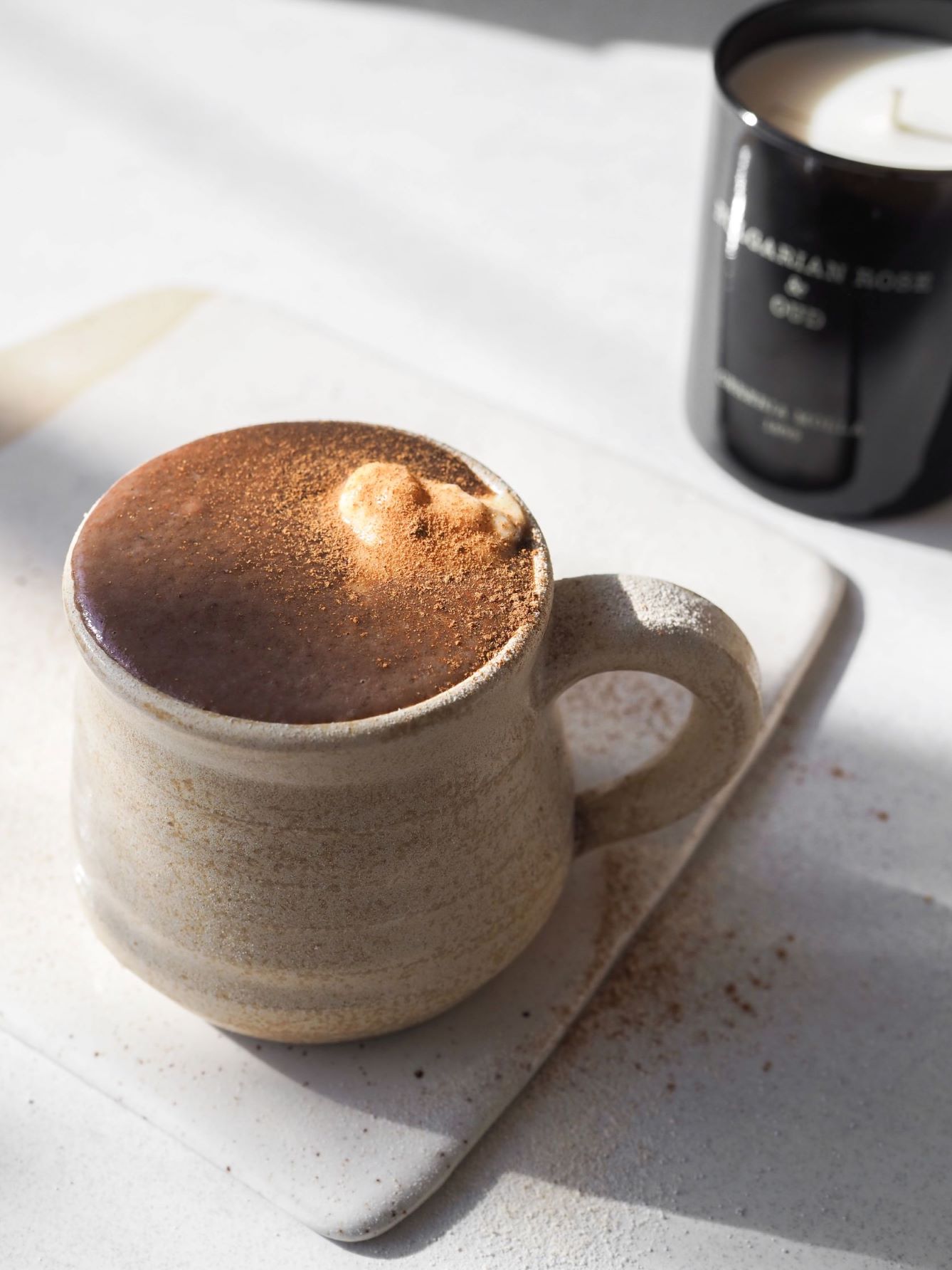 Hot Gingerbread Chocolate