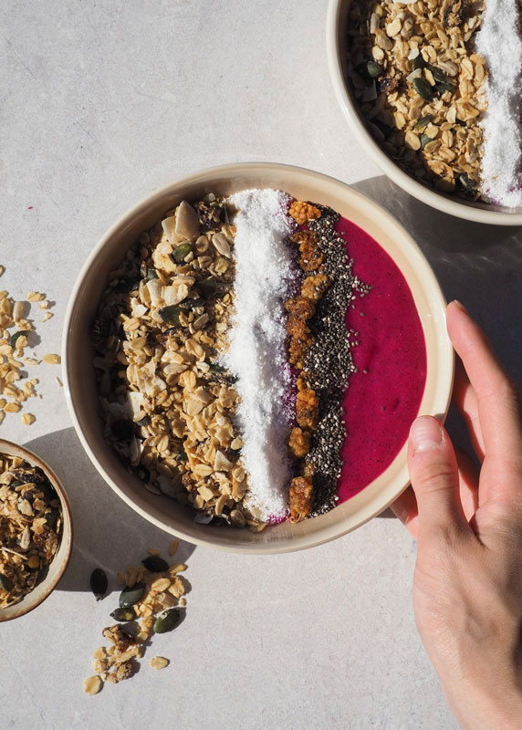 Smothie bowl s dračím ovocím