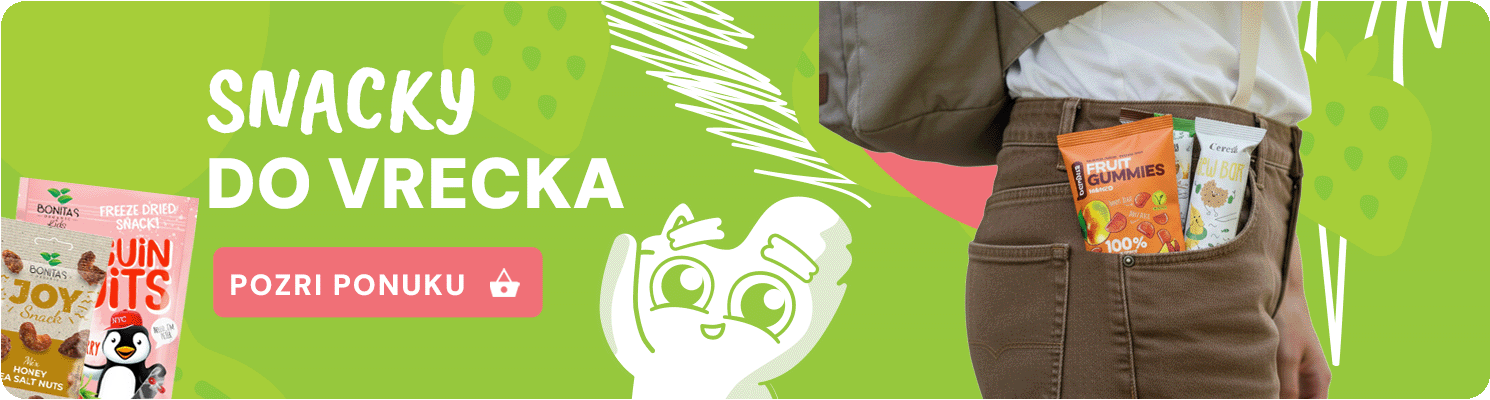 Snacky do vrecka