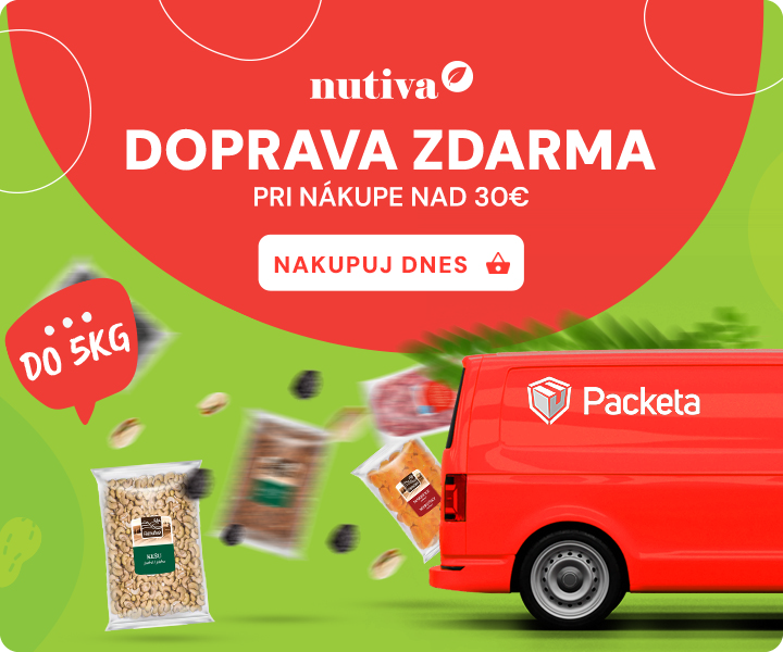 Doprava zdarma nad 30€ | Nutiva.sk