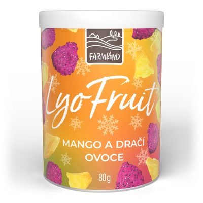 FARMLAND LyoFruit mango a dračie ovocie Tubus