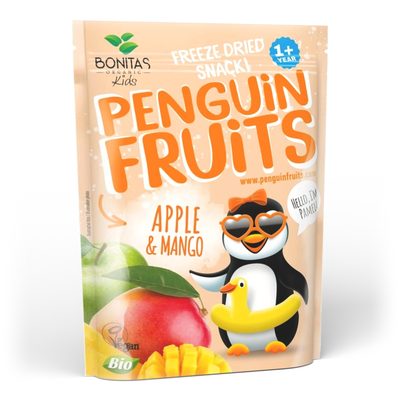 BIO Penguin Fruits Jablko & Mango