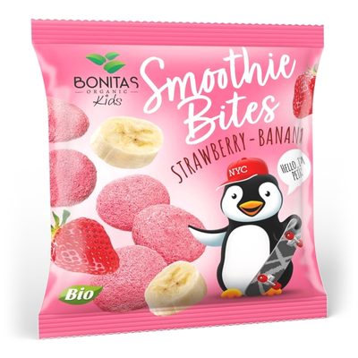 BIO Smoothie lyofilizované kúsky z ovocia a jogurtu