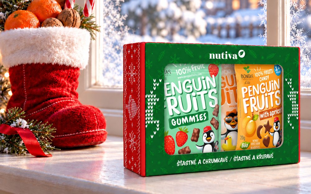 Hravý Mikuláš s tučniakom