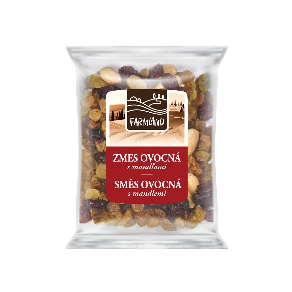 Zmes ovocná s mandľami Farmland 100g