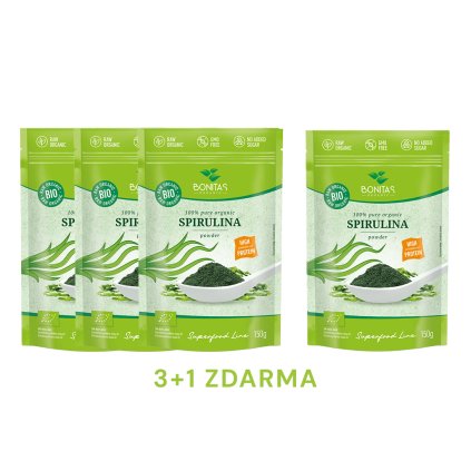 spirulina prasok 3+1 balenie