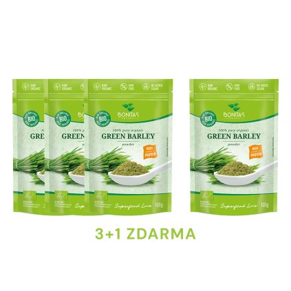 zaleny jacmen 3+1 balenie