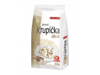 Krupicka ryzova extrudo