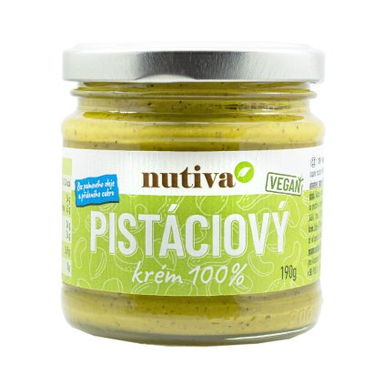 Pistáciový krém jemný NUTIVA 190g