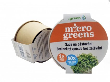 Microgreens set 2+2 Horčica INGREEN 40g