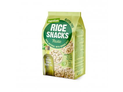 rice snack pesto