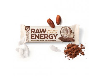 RAW ENERGY coconut&cocoa BOMBUS 50g