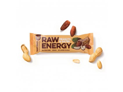 RAW ENERGY peanuts&dates BOMBUS 50g