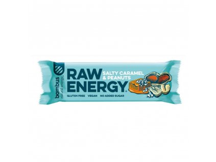 RAW ENERGY salty caramel&peanuts BOMBUS 50g